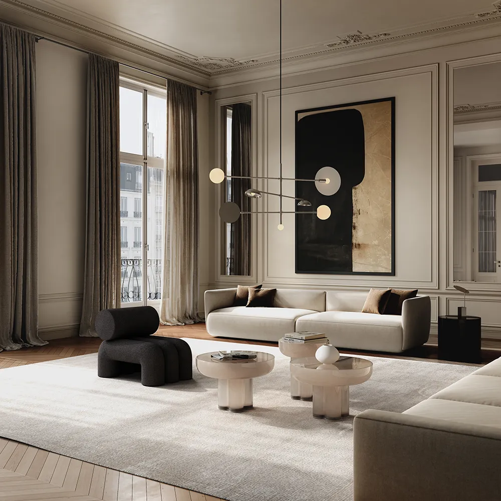  Foku Sessel – Tiefes Taupe