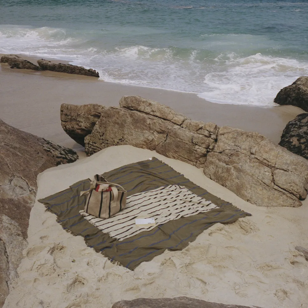 Badetuch aus Bio-Baumwolle Alee