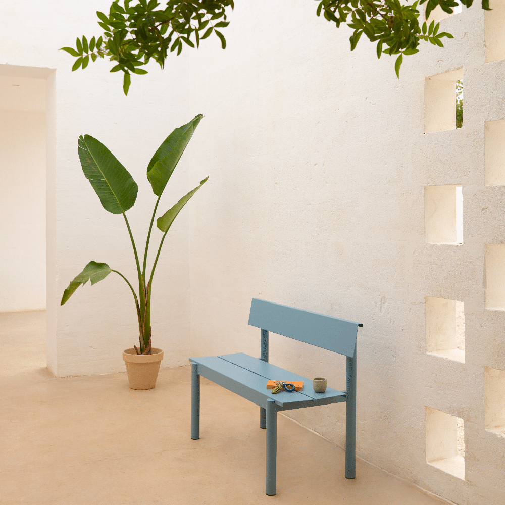 Stahlban 110cm Linear Steel Pale Blue