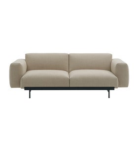 In Situ 2-Sitzer-Modulsofa Config 1 - Ecriture240/Schwarz
