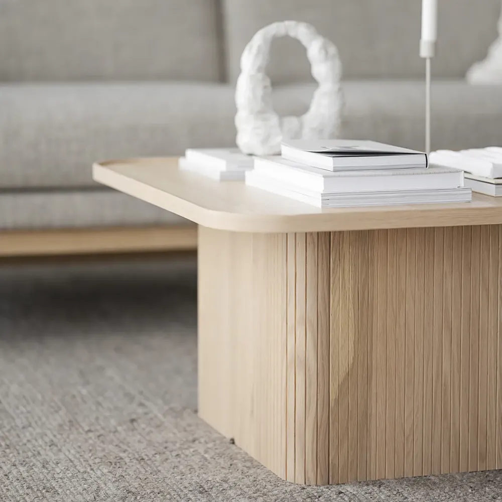 Sullivan Couchtisch 60x60 cm weiß pigmentiert