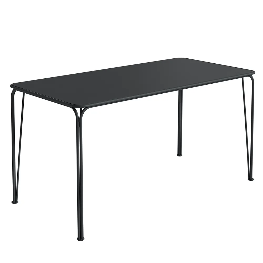 Libelle Tisch 140 cm Graphitgrau