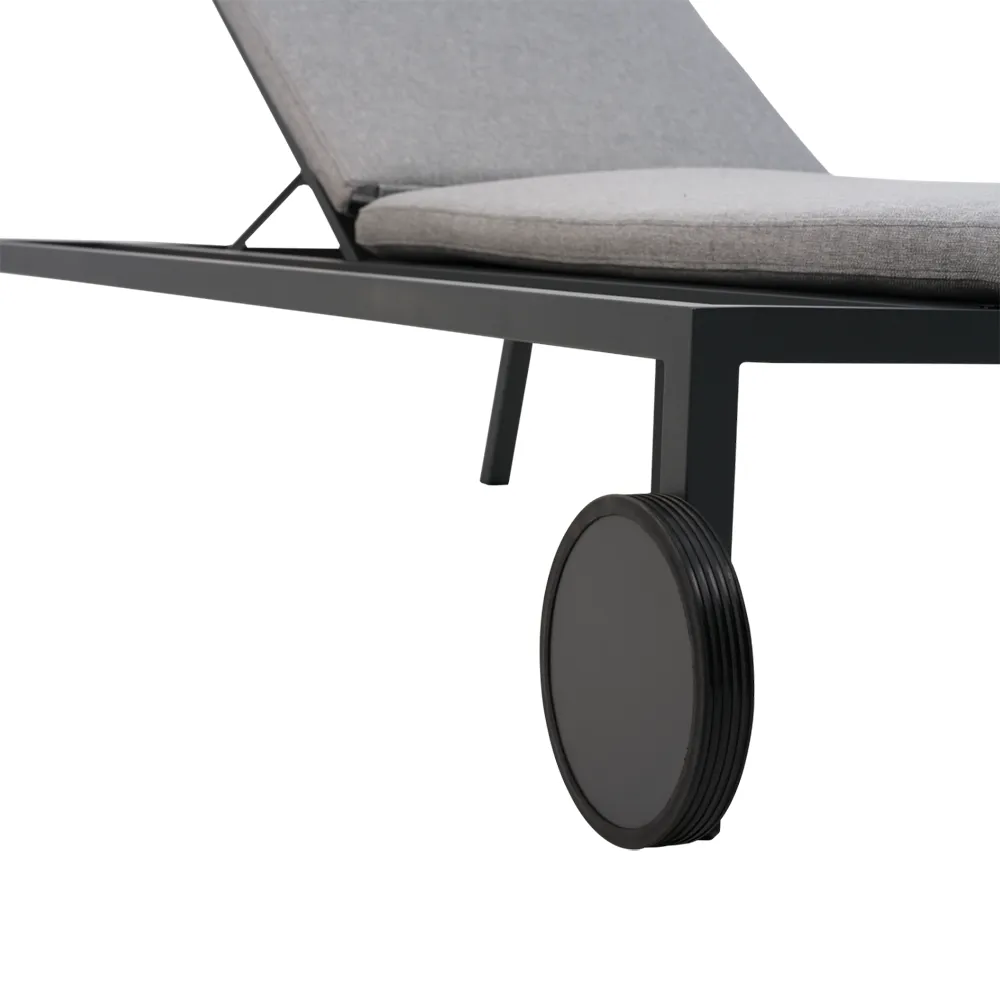 2er-pack Samvaro sonnenliege anthrazit Pearl Grey