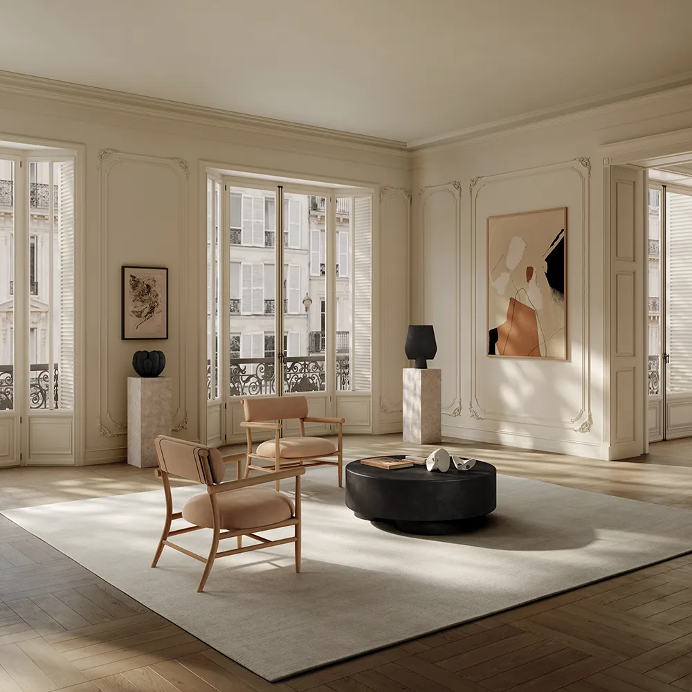  Big Foot Soffbord Stort – Kaffee