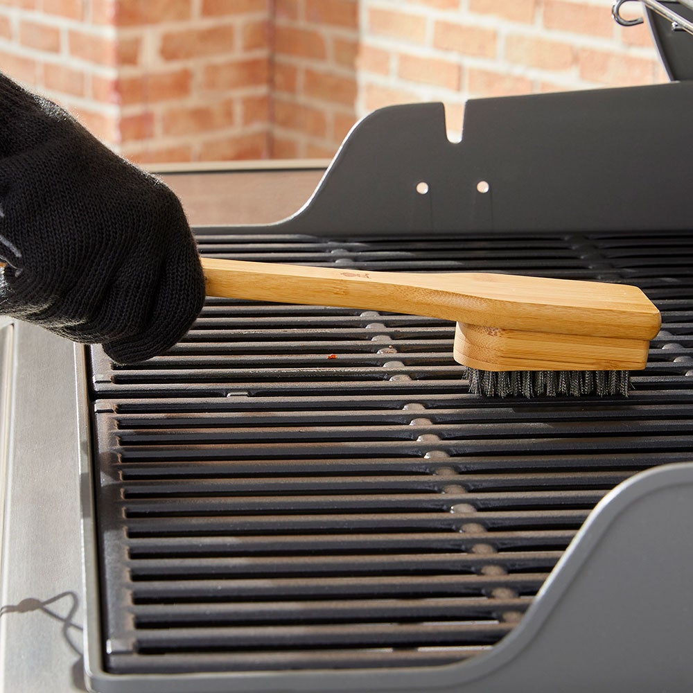 Grillbürste 46 cm Bambus