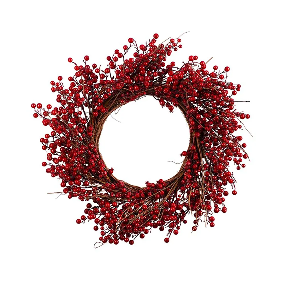 Künstlicher Beerenkranz Red Ø 75 cm
