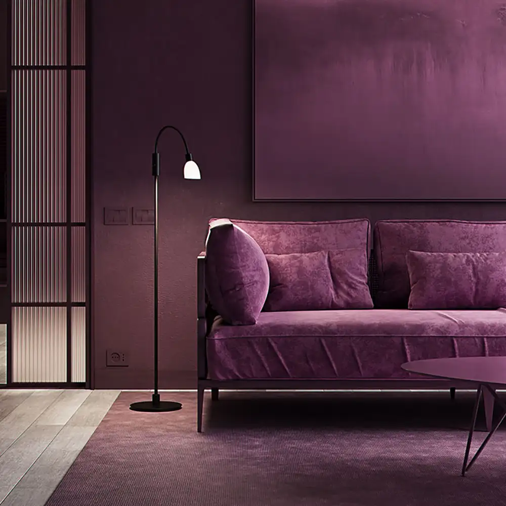 Cut Stehlampe schwarz G9 