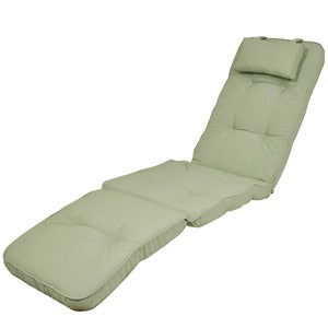 Woodline Liegestuhl Kissen Olive