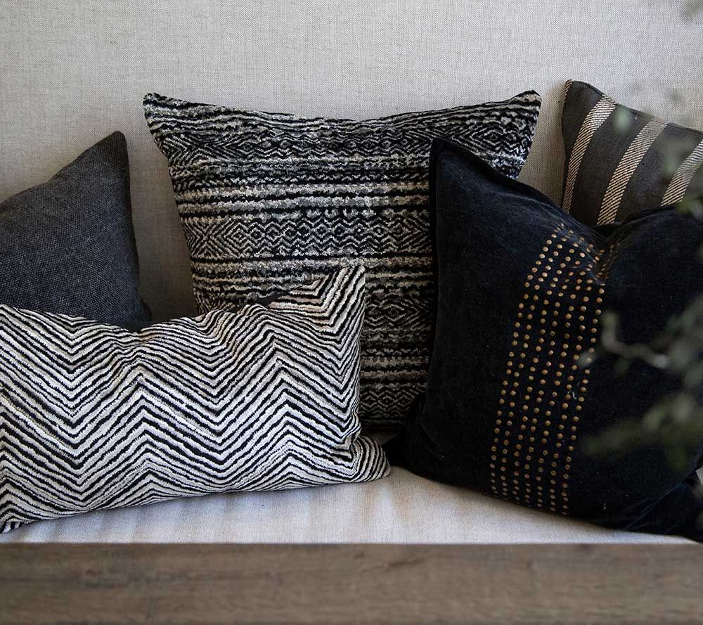 Kissenbezug Truman Schwarz 50X50 cm