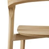 Bok Barhocker Eiche lackiert