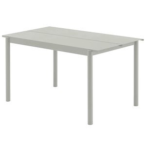 Linear Steel Esstisch 140X75 cm Grey