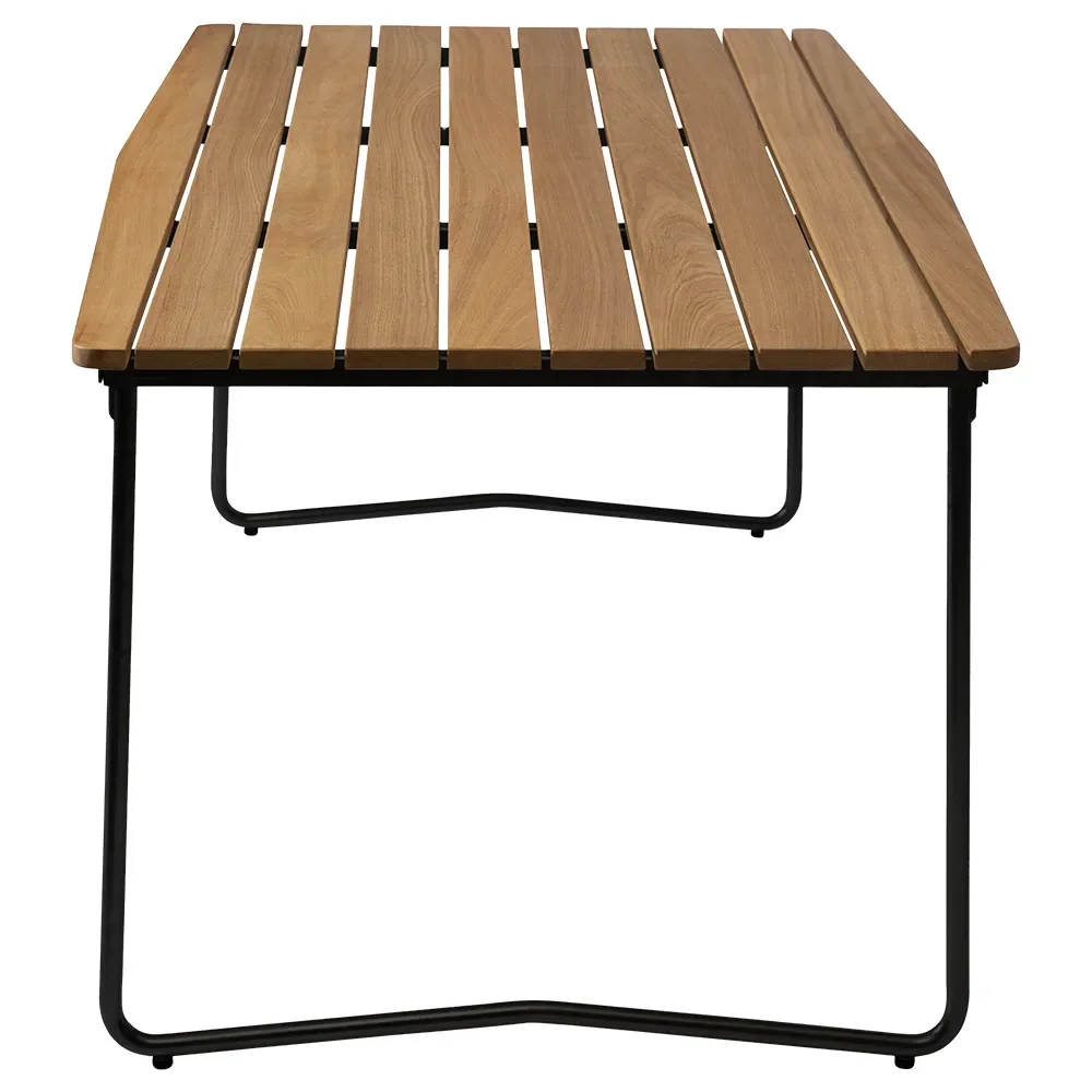 Tisch B31 170 Eiche geölt / schwarzer Ständer