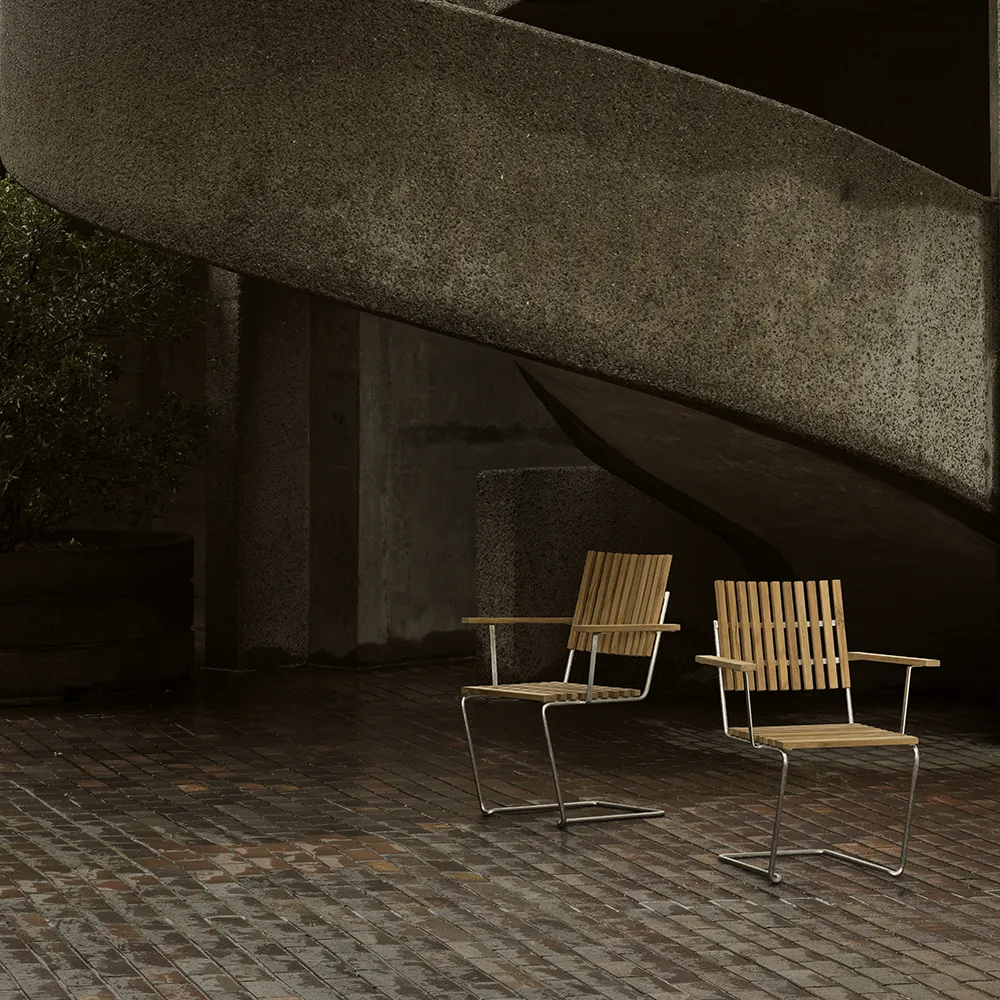 Bovik Sessel Teak / verzinkt