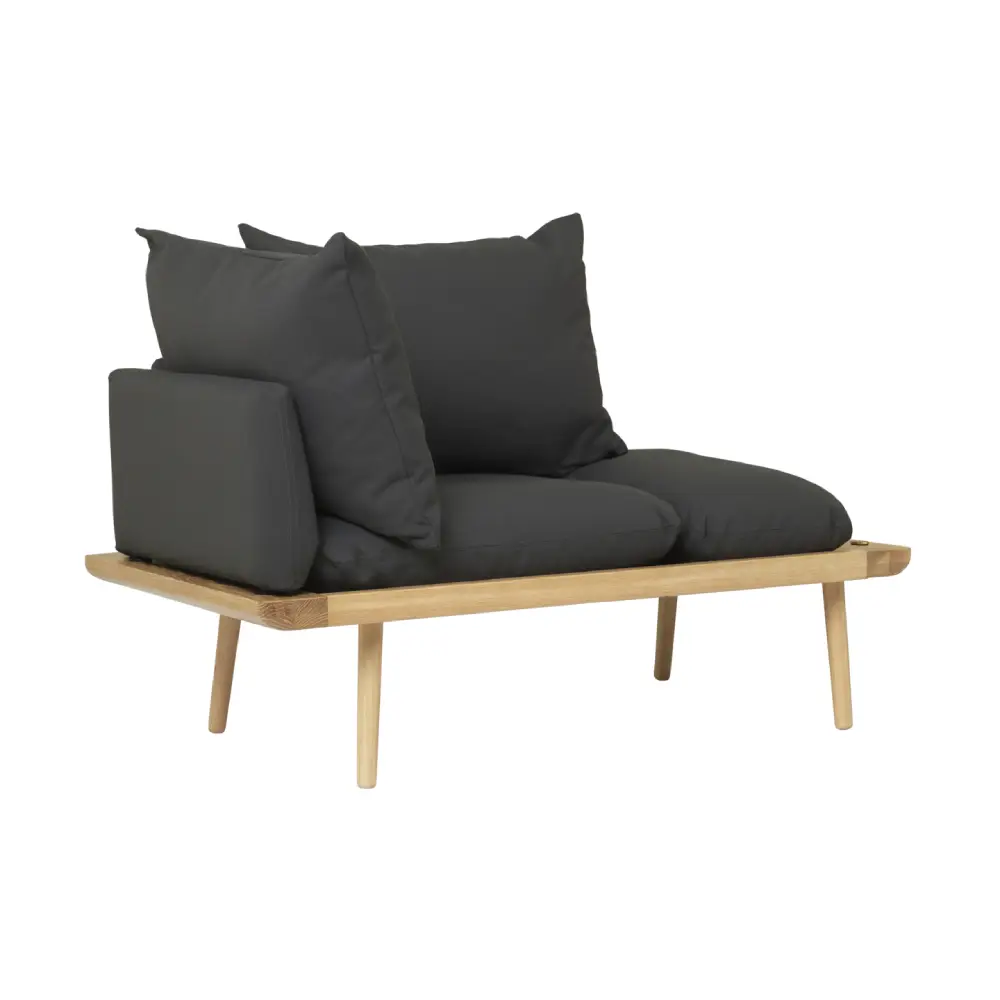 Lounge Around 1,5-Sitzer-Sofa Oak/Shadow