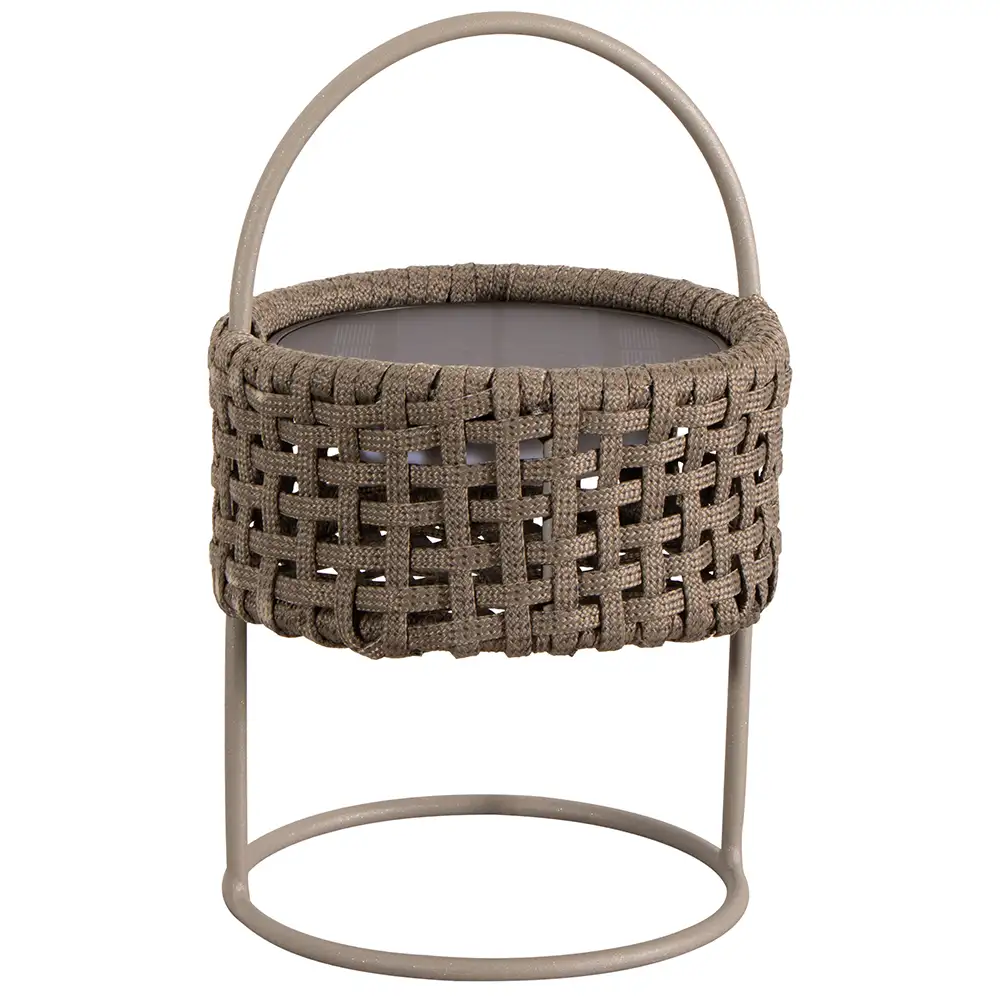 Illusion Lampe Taupe, Soft Rope