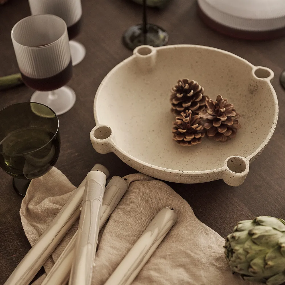 Bowl Kerzenleuchter Ø27 cm Ceramic