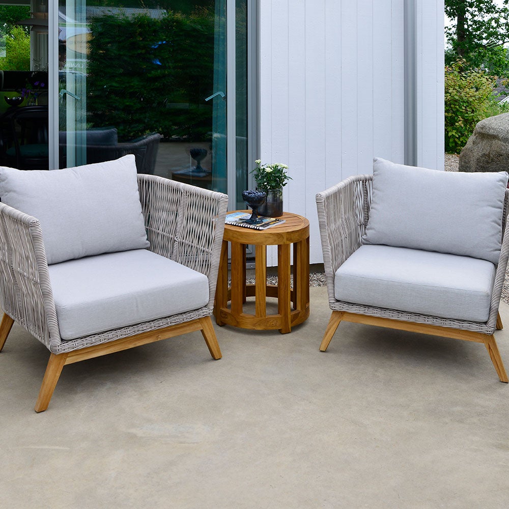 Lounge Couchtisch 50 cm Teak 