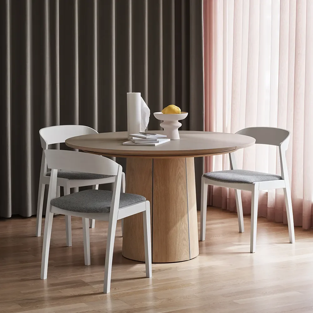 SM33 Tisch Eiche Mokka-braun Lackiert Geölte Optik