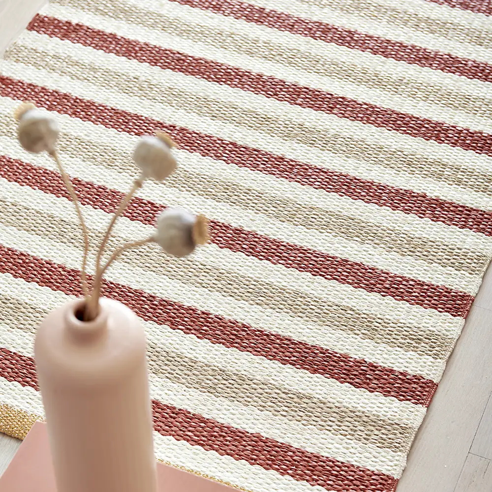 Teo Teppich 140x200 cm Brick/Beige/Vanilla