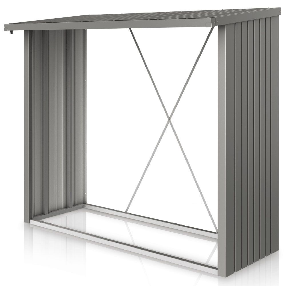 Woodstock Holzlager 230 cm dunkelgrau Biohort