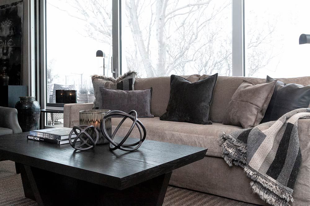 Trent Couchtisch 75X140 cm Schwarz