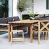 Grace Esstisch 90X240 cm Teak