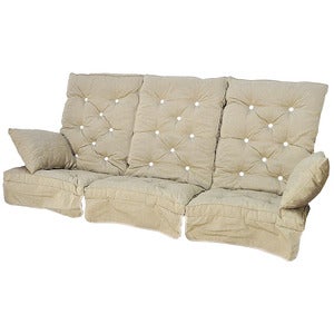 Swing Sofa Kissen High Back Sand