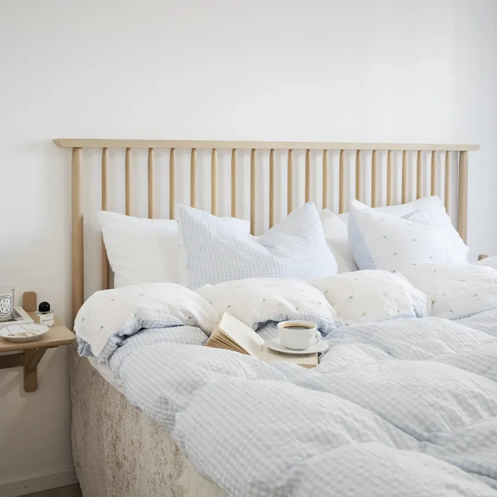 Riggins Kopfteil 194x84 cm weiß pigmentiert