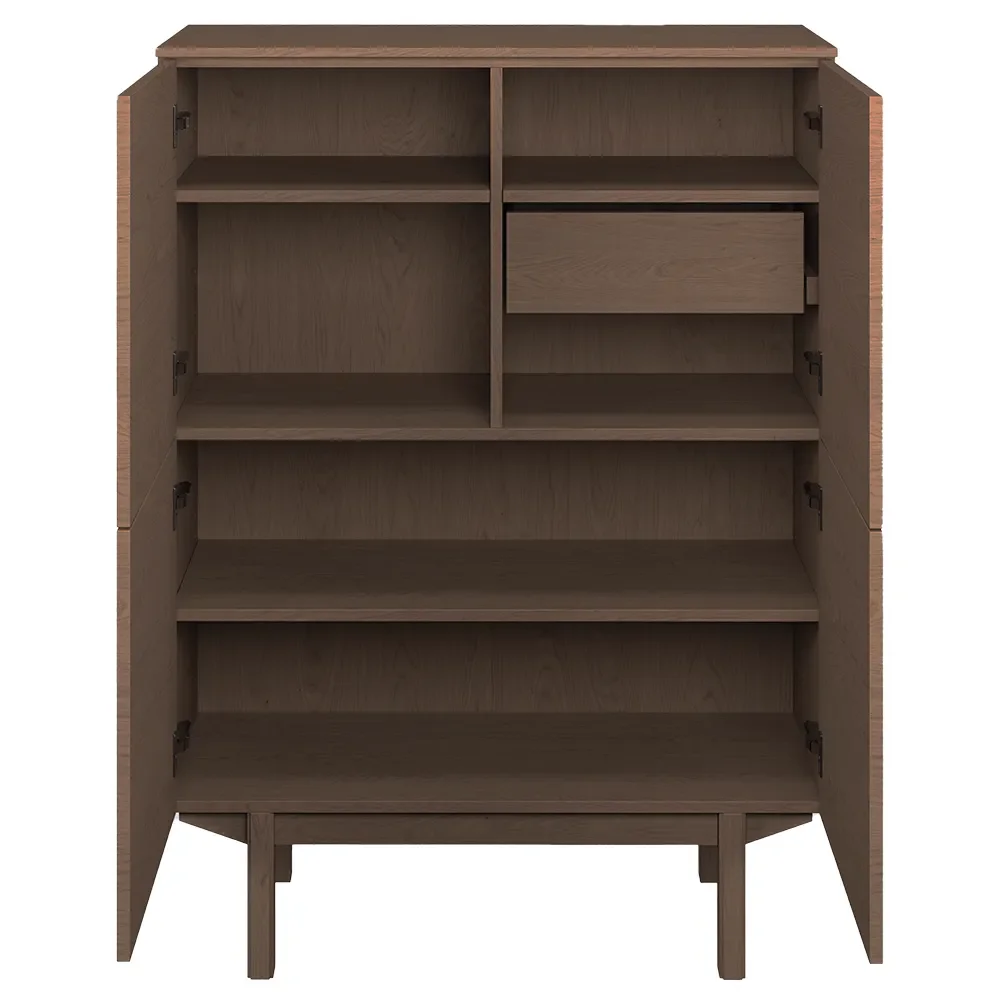 SM308 Sideboard Nussbaum Lackiert 