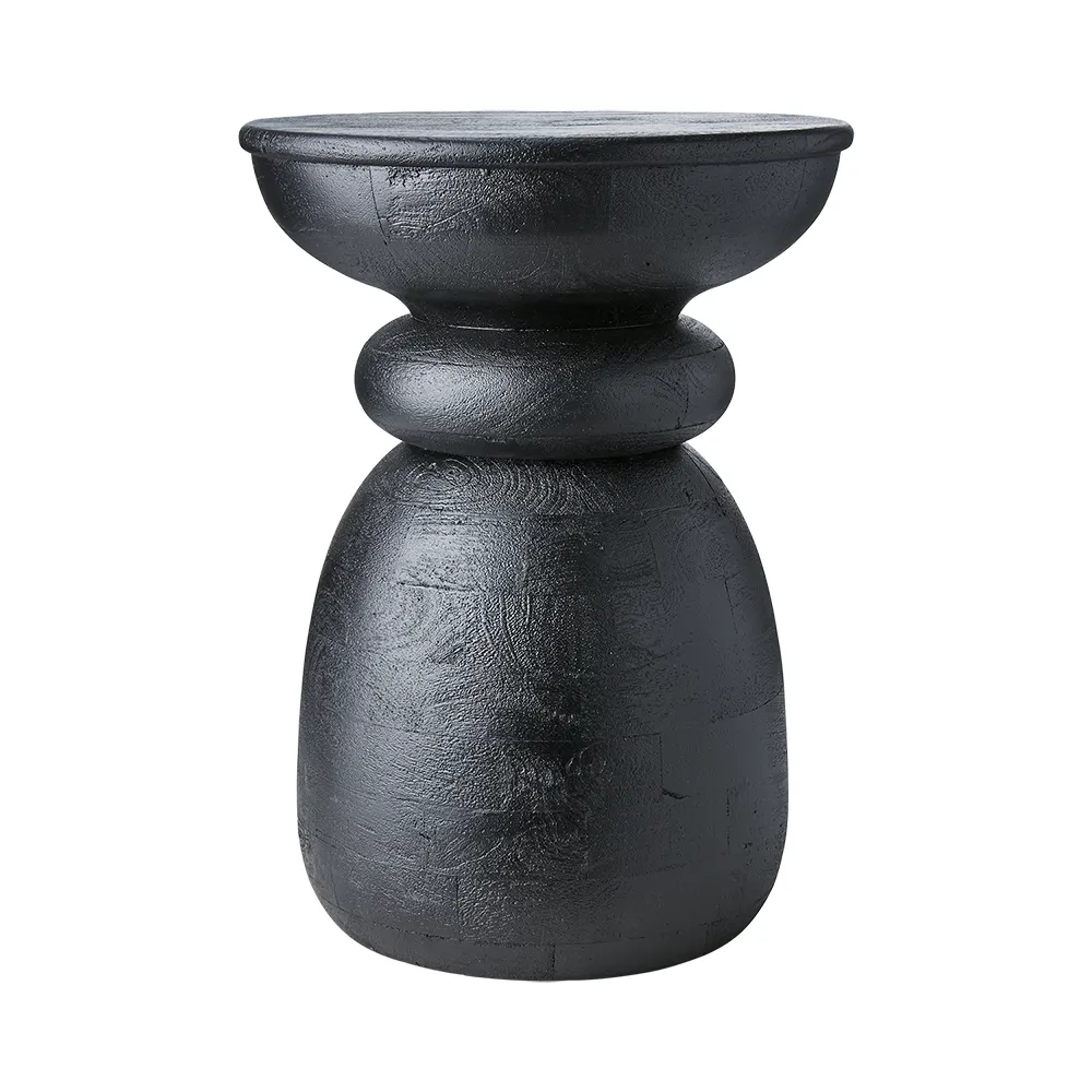  PORTLAND Hocker, Schwarz