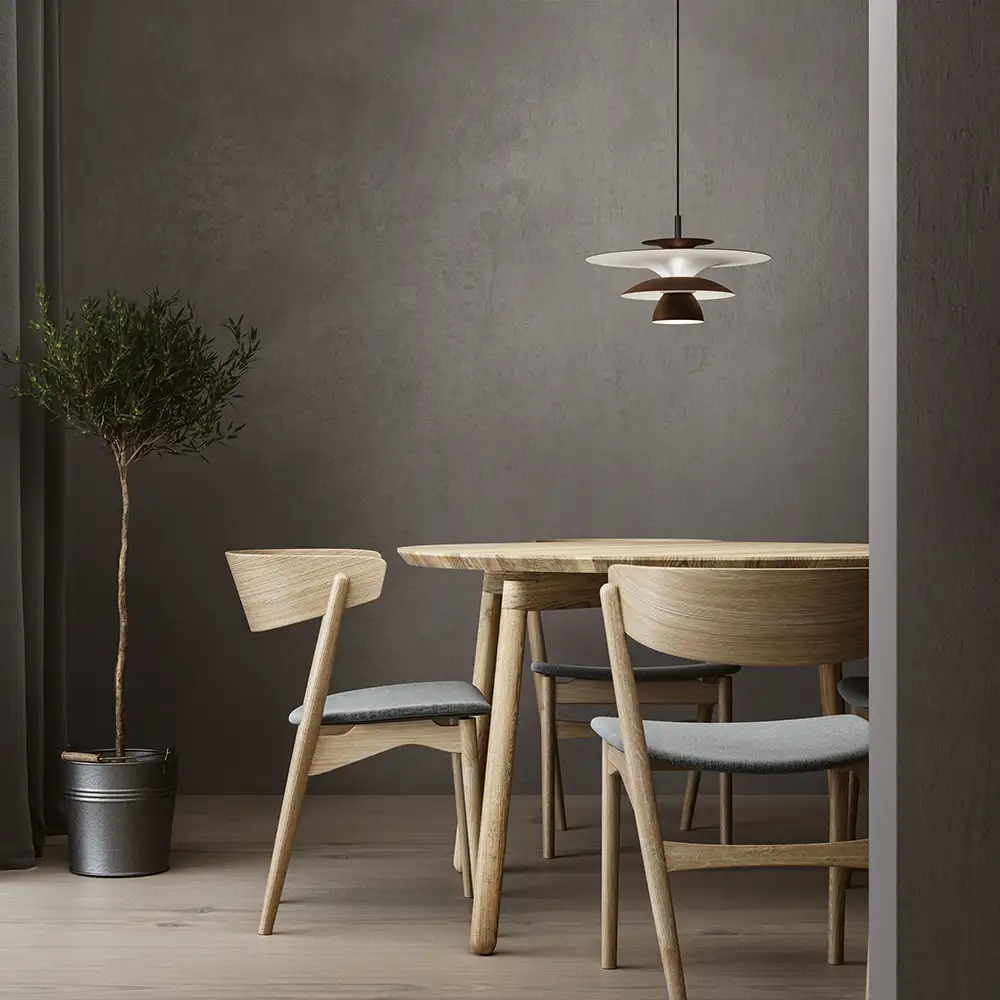 Picasso Pendelleuchte 380 mm Oxid