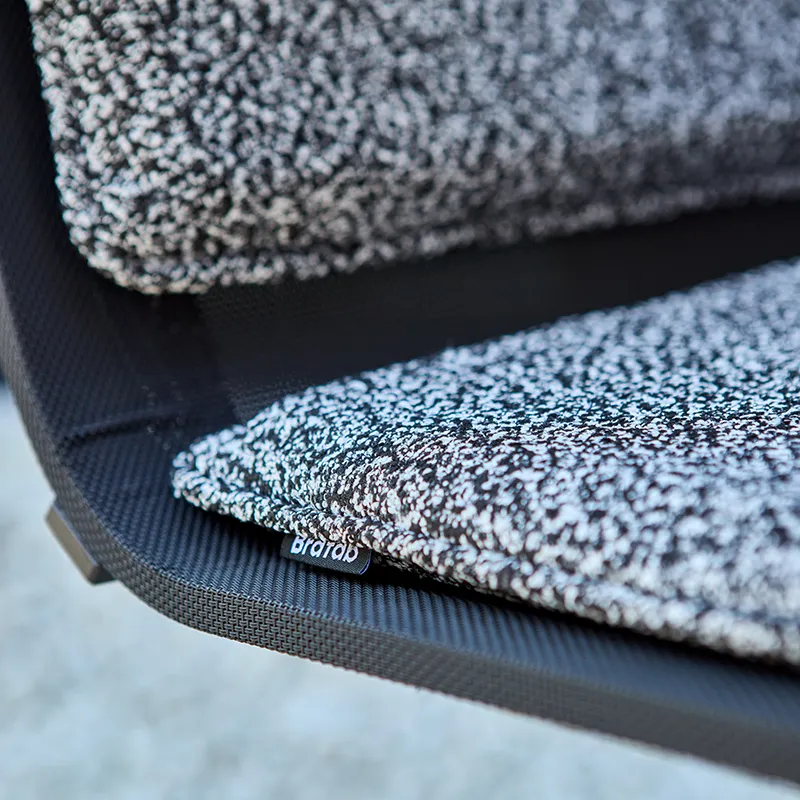 Soro sessel Schwarz / Teddy ant