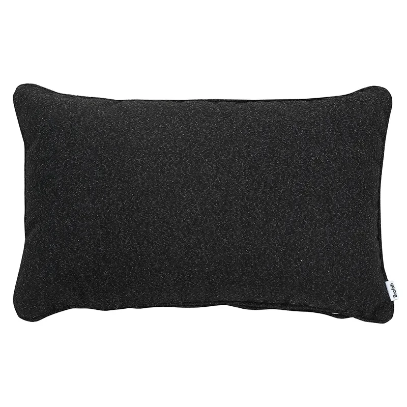Brafab, Teddy Kissen 40x60 Cm Teddy Black