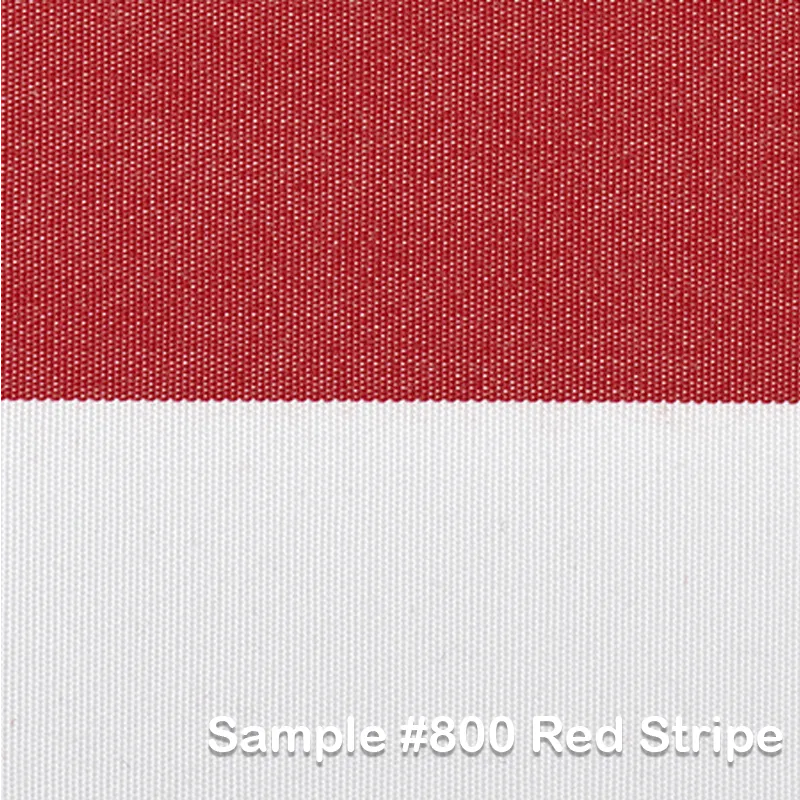 Fortano 400x300 cm sonnenschirm antracit Cat.5 800 Red Stripe
