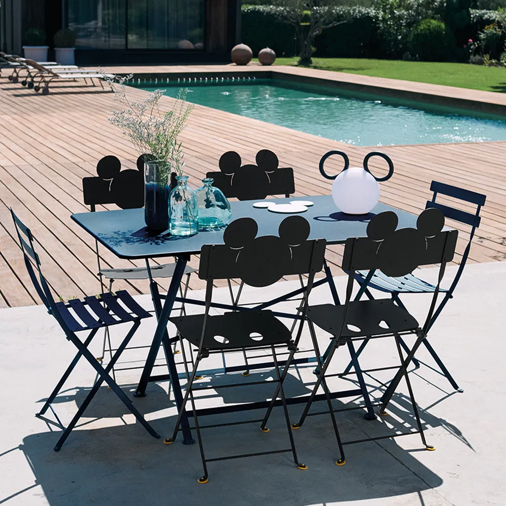 Bistro tisch 97 x 57 cm Acapulco blue