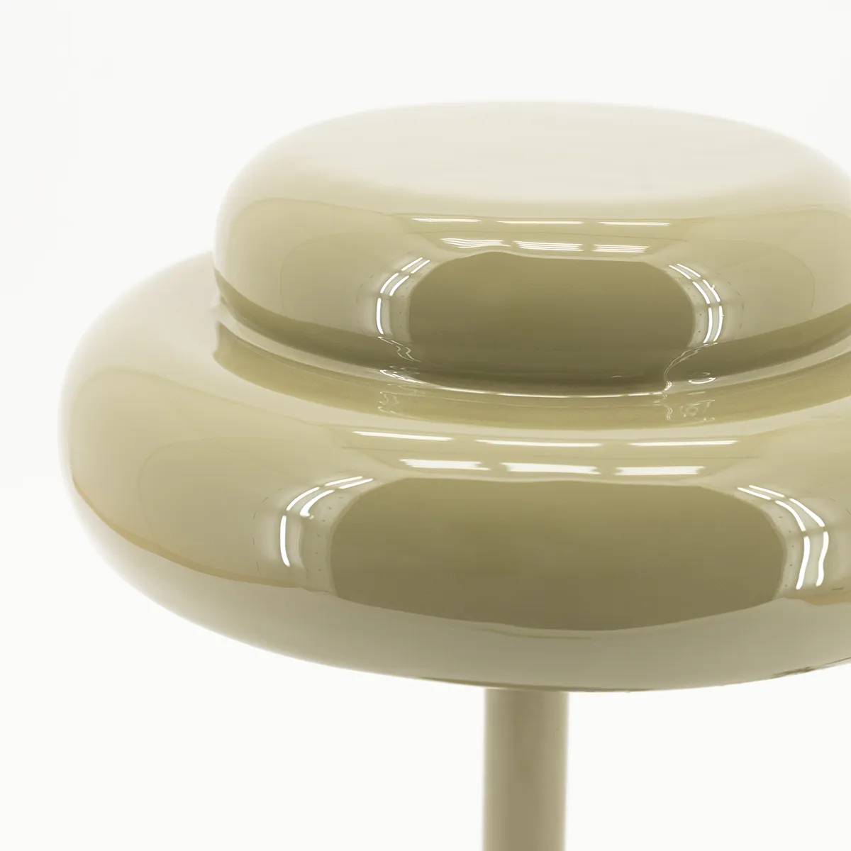 Dimmbare Tischlampe Pomm Green H 47,5 cm