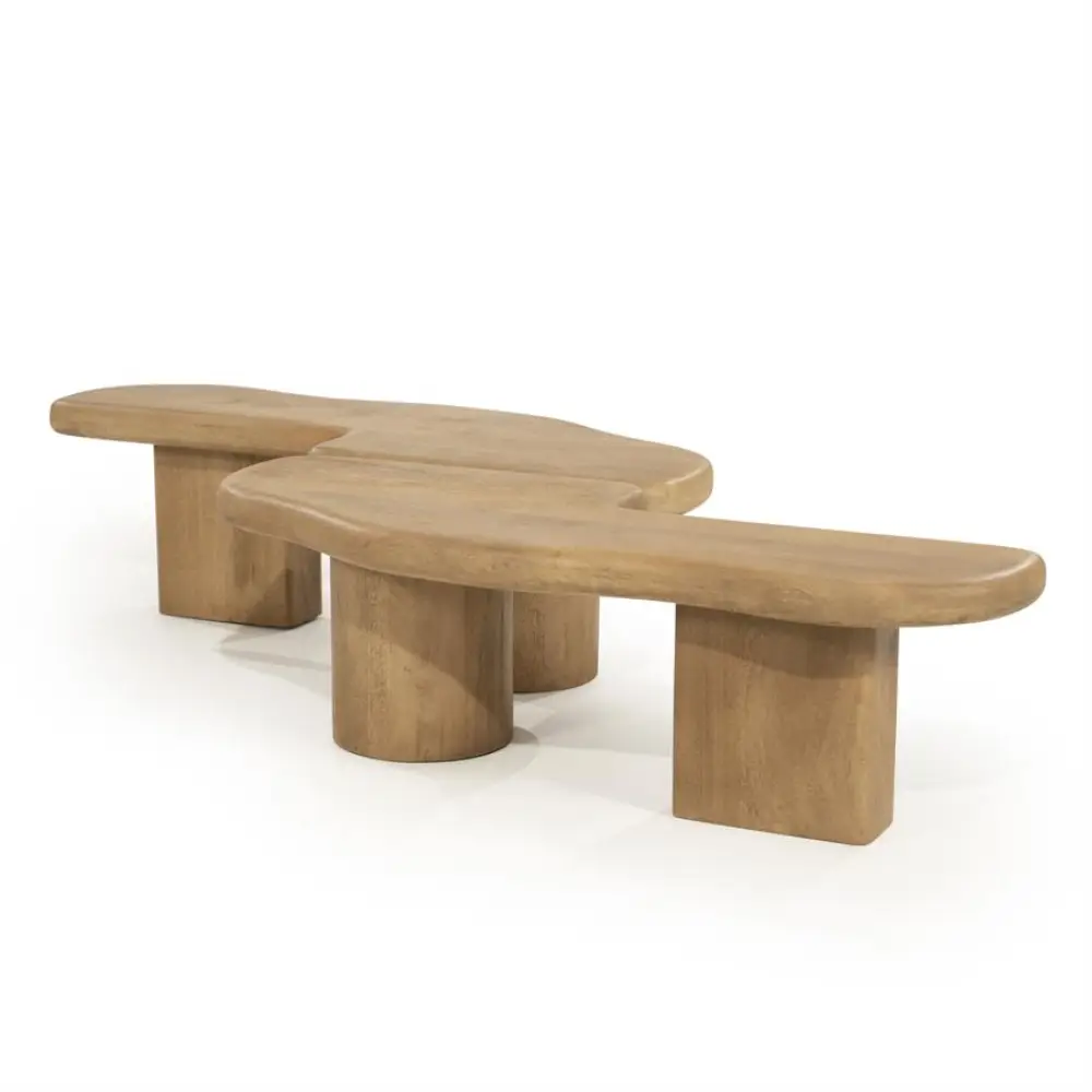 Yuo Couchtisch - natural 100x80x30 cm