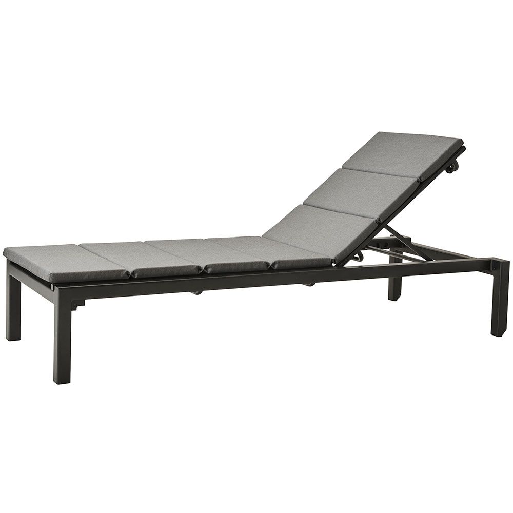 Relax Sonnenliege Grau