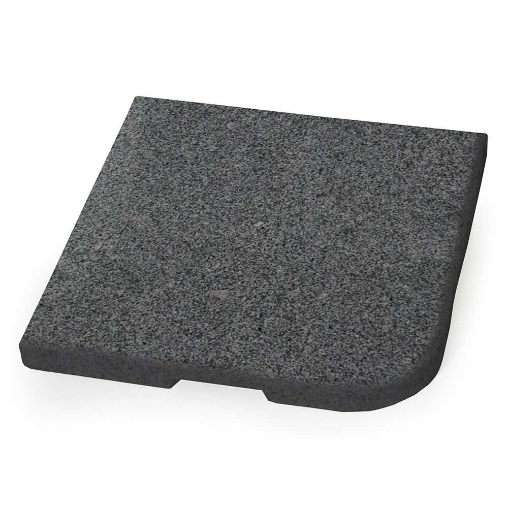 Abetone Sonnenschirm Fuß Gewicht 25kg dunkel Granit