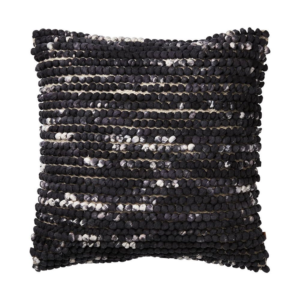  Kissenbezug MINNA weiß/schwarz/grau