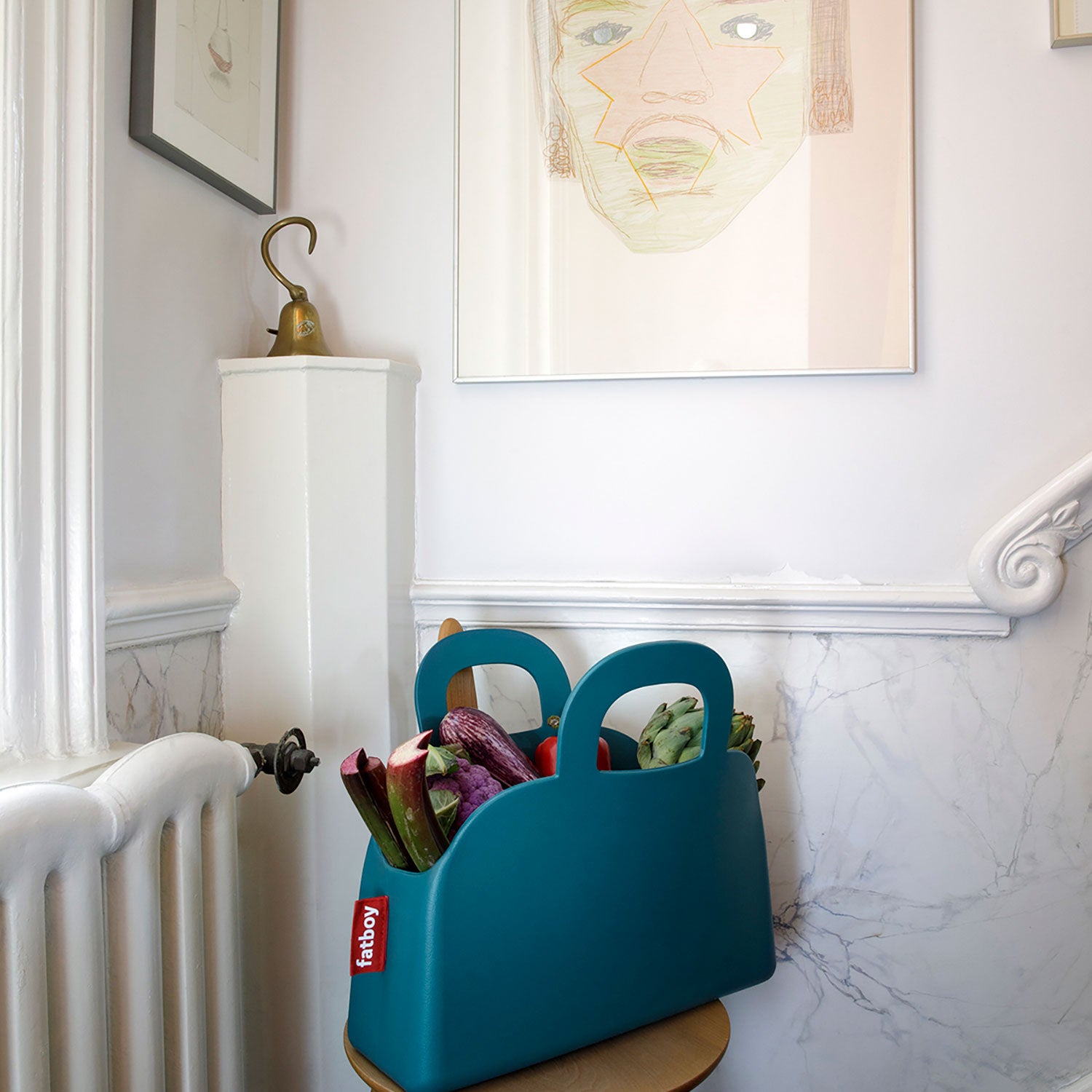 Sjopper-kees Einkaufstasche gelb ocker