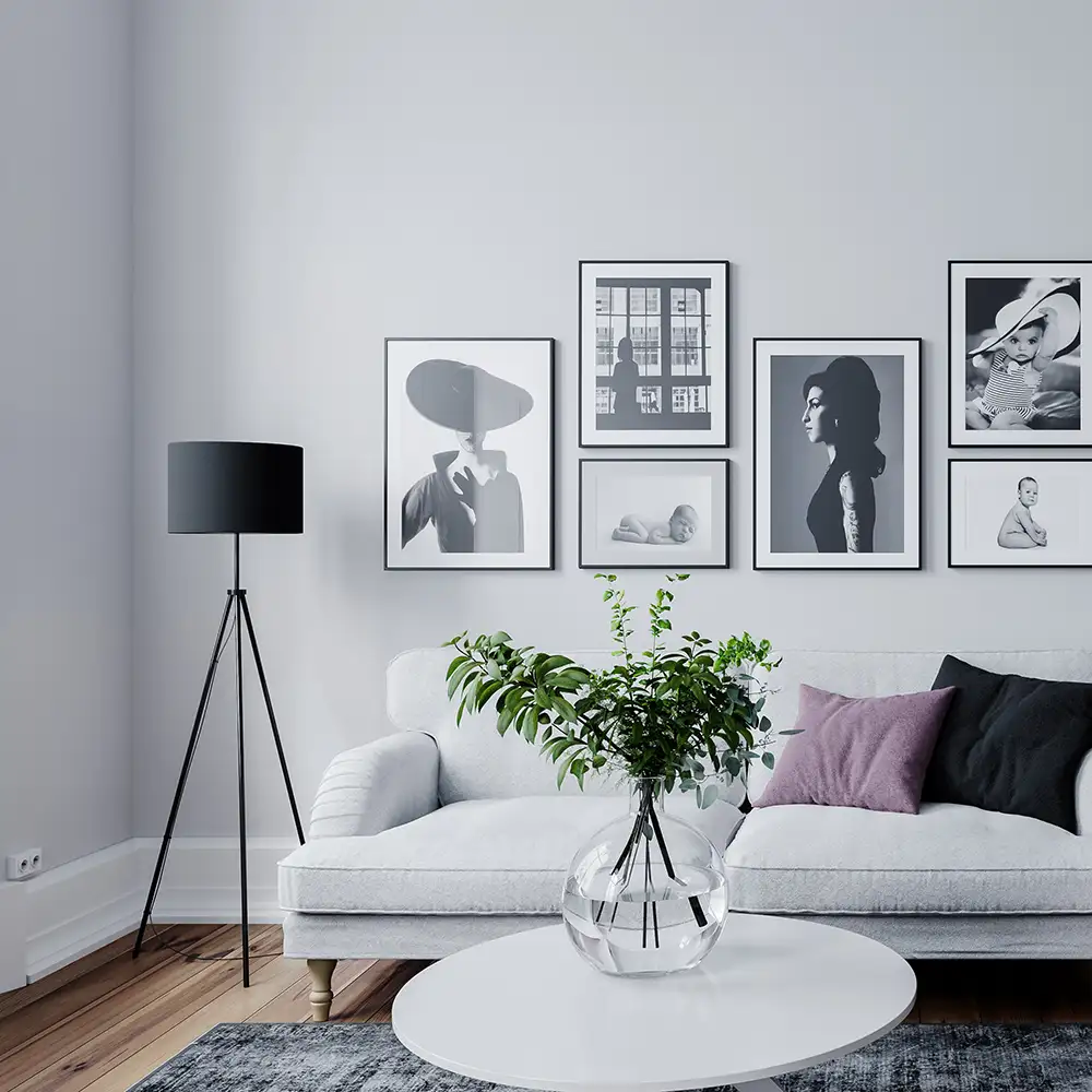 Rina Stehlampe Schwarz