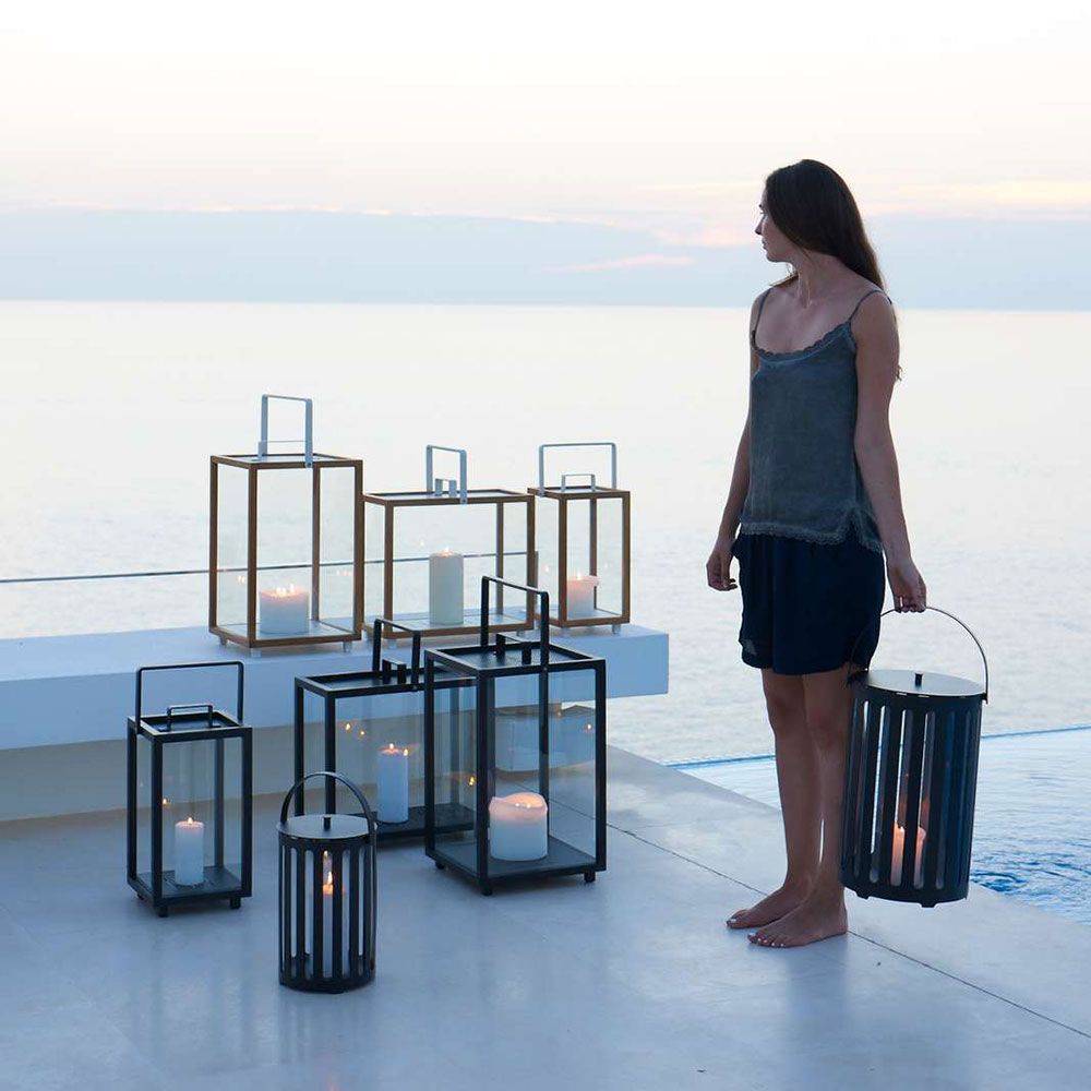 Lighttube Laterne Large Lava Grey