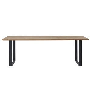 70/70 Esstisch 225x90 cm Sapele Mahogany/Anthracite Black