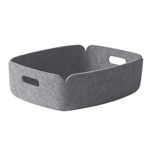 Restore Tray Aufbewahrungstablet 28 x 15.5 cm - Grey Mélange Muuto
