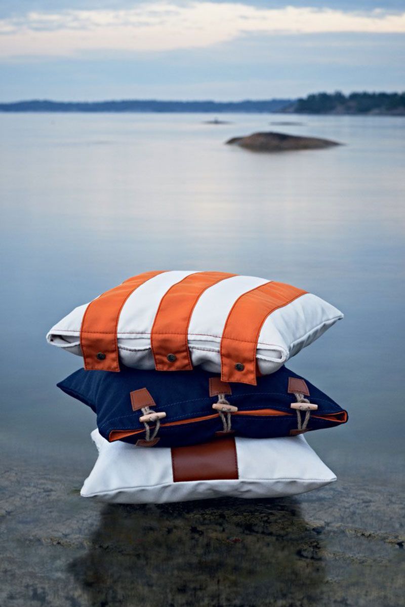 Ava Blau/Kupfer Knöpfe