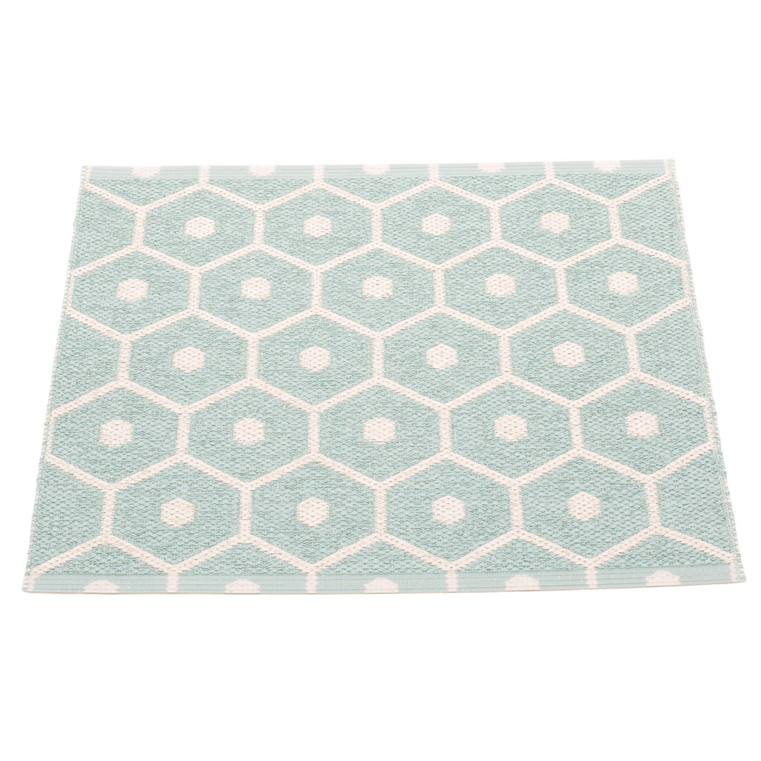 Honey Teppich 70x60 cm pale turquoise / vanilla