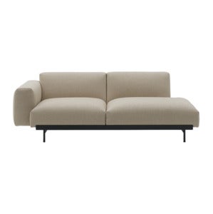 In Situ 2-Sitzer-Modulsofa Config 3 - Ecriture240/Schwarz