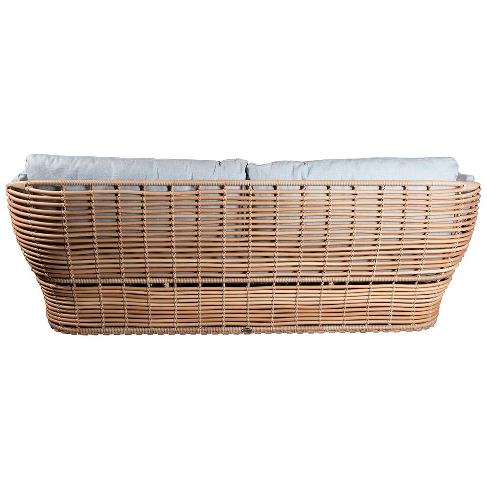 Lounge Sofa Basket Natürliche künstliche Wicker Inkl Licht Airtouch Kissen Set