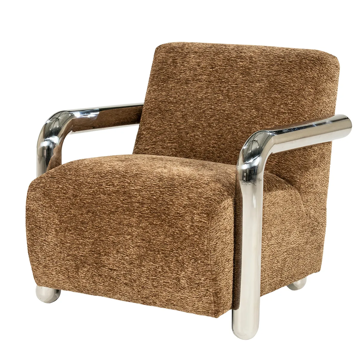 Sessel Chromette Brown